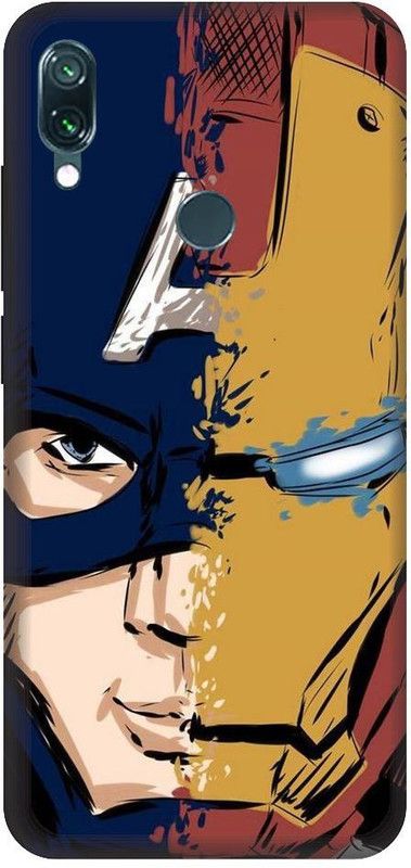 URCHIN Back Cover for Redmi Y3 Iron Man, Love You 3000, Superhero, Avengers,Tony Stark, comic  (Multicolor, Shock Proof, Pack of: 1)