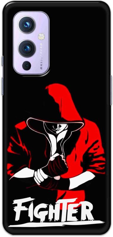NDCOM Back Cover for OnePlus 9 Fighter Printed  (Multicolor, Hard Case, Pack of: 1)