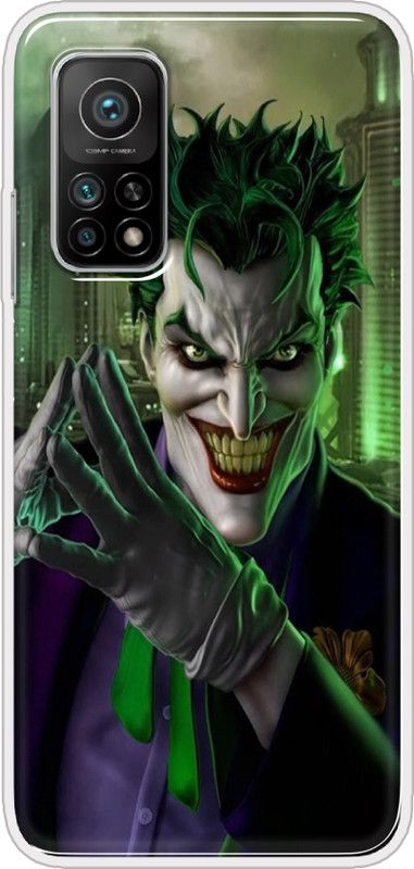 Hansviprint Back Cover for Mi 10T  (Multicolor, Grip Case, Silicon)