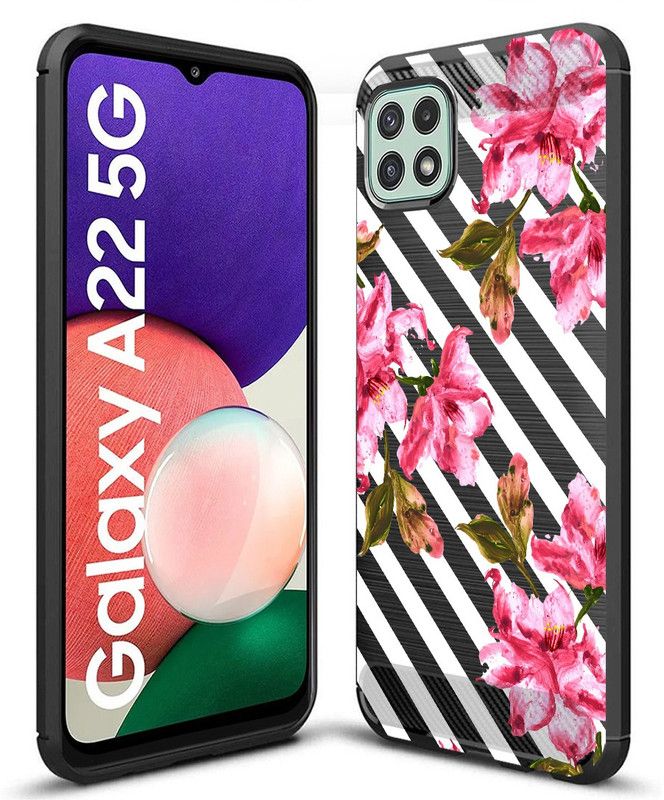 Fashionury Back Cover for Samsung Galaxy A22 5G  (Multicolor, Rugged Armor, Pack of: 1)