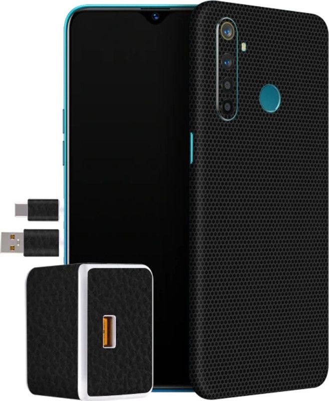 shamima Realme 5 Pro (Back+Side+Camera) Mobile Skin  (Black)