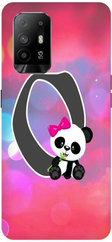 PICHKU Back Cover for OPPO F19 PRO PLUS-CPH2213-Q,LATTER,ALPHABET,PANDA,NAME,DESIGN,LIFE,LINE,GIRLS,BOYS,LOVE  (Pink, Hard Case, Pack of: 1)