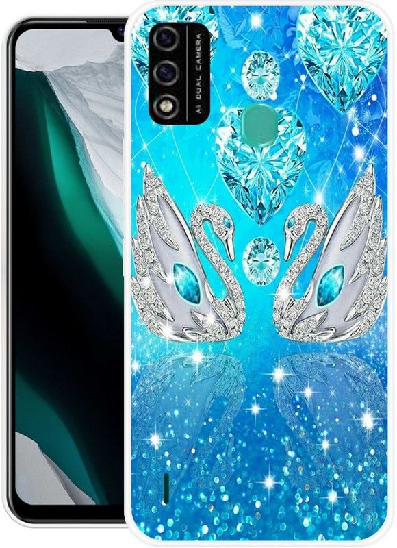 Chahar Back Cover for Itel A48  (Multicolor, Grip Case, Silicon, Pack of: 1)