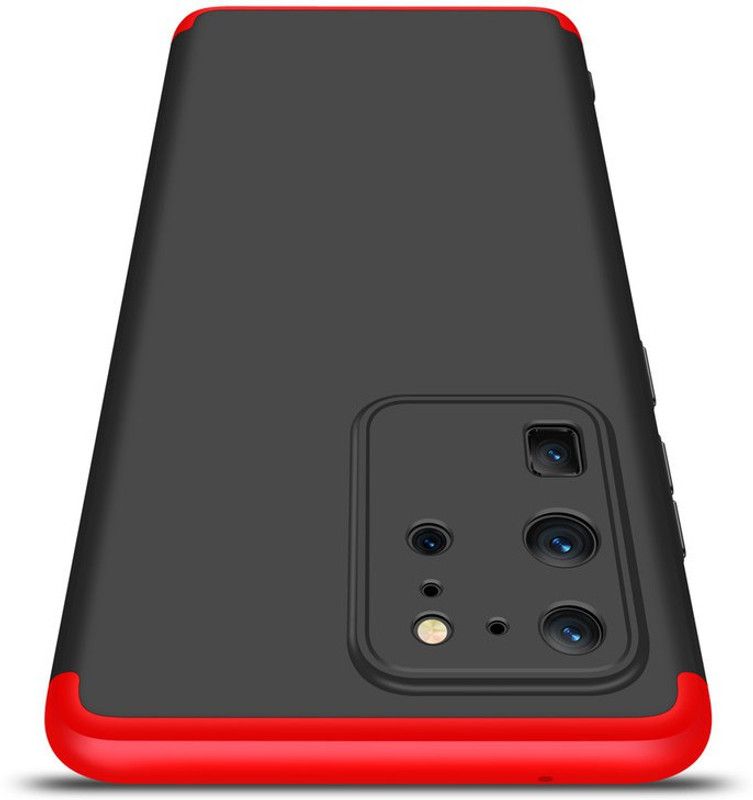 Glaslux Front & Back Case for Samsung Galaxy S20 Ultra  (Red, Camera Bump Protector, Pack of: 1)