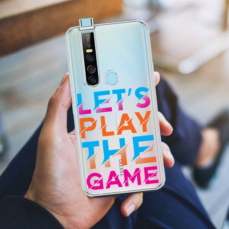 HANIRY Back Cover for Tecno Camon 15 Pro / Tecno CD8  (Multicolor, Flexible, Silicon, Pack of: 1)