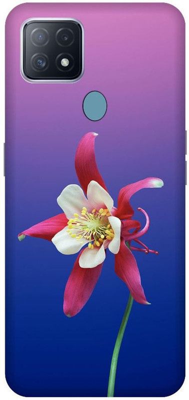 URCHIN Back Cover for Oppo A15S flowers, roses, floral, tropical, natural  (Multicolor, Shock Proof, Pack of: 1)