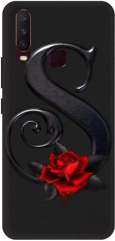 URCHIN Back Cover for vivoY17S letter, Letter S, S word, S name, S  (Multicolor, Shock Proof, Pack of: 1)