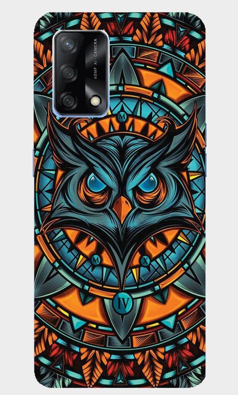 HELLO CASE Back Cover for Oppo F19  (Multicolor, Hard Case)