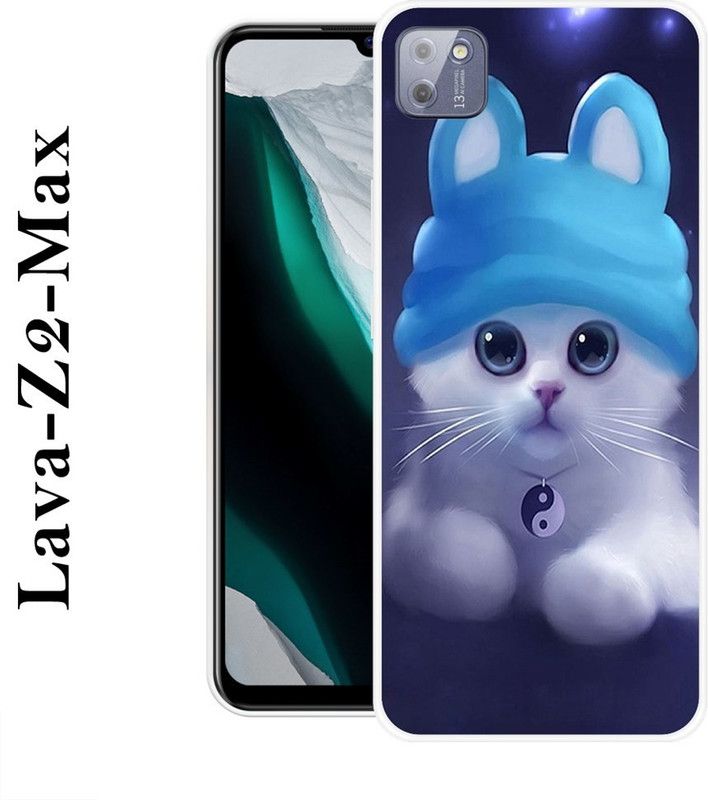 SHIVKUDI Back Cover for Lava Z2 Max  (Multicolor, Silicon)