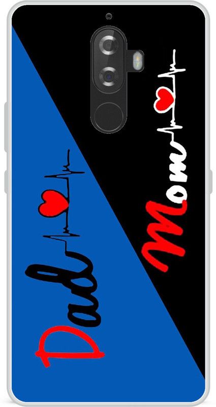 LoveCase Back Cover for Lenovo K8 Note  (Black, Blue, Silicon, Pack of: 1)