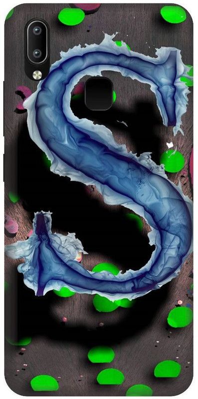 URCHIN Back Cover for Vivo Y93S letter, Letter S, S word, S name, S  (Multicolor, Shock Proof, Pack of: 1)