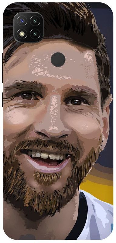 PICHKU Back Cover for POCO C31-MZB0A0MIN-LIONEL,MESSI,ARGENTINA,CUP,10,LIONE,FOOTBALL,BARCELONA,JERSEY,SPORTS  (Brown, Hard Case, Pack of: 1)