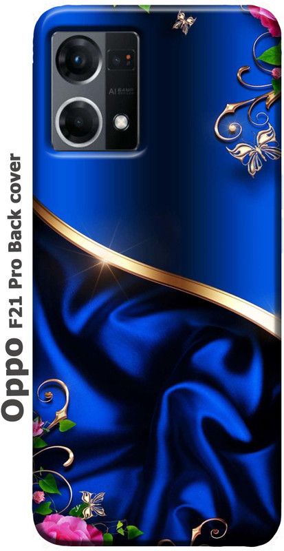 Lesend Back Cover for Oppo F21 Pro Back cover  (Multicolor, Dual Protection, Silicon, Pack of: 1)