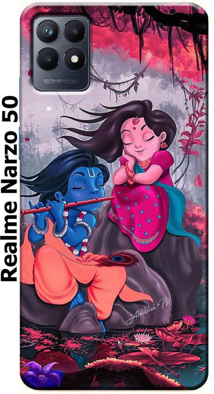stroxy Back Cover for Realme narzo 50 2807  (Multicolor, Dual Protection, Silicon, Pack of: 1)