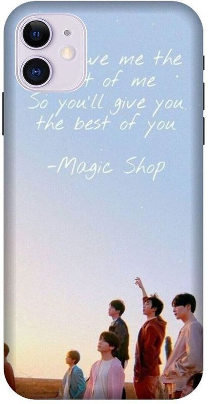 BYXIS Back Cover for iphone 11 BTS, bts, BTS army, BTS, korean male, Bangtan Boys  (Multicolor, Shock Proof)