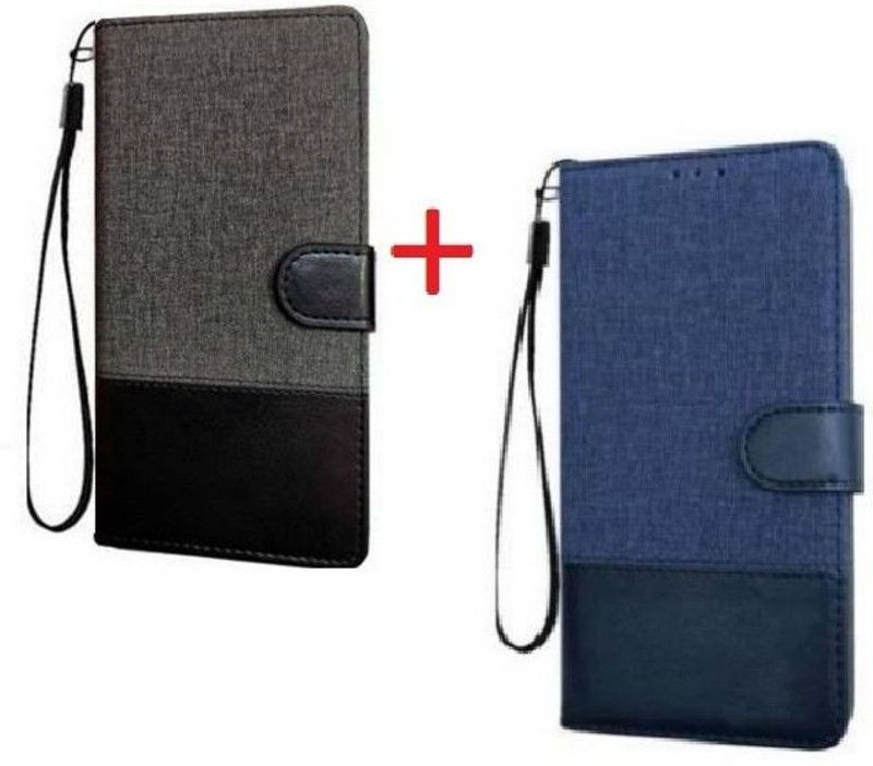 RidivishN Back Cover for Tecno POVA  (Black, Blue, Shock Proof, Pack of: 2)