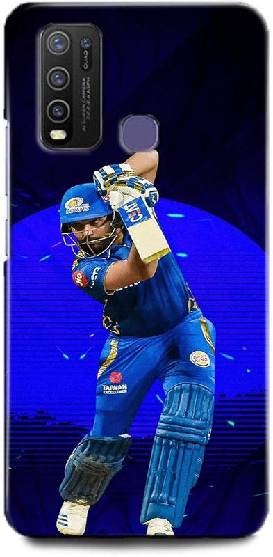 Afterglow Back Cover for Vivo Y50  (Blue, Dual Protection, Pack of: 1)