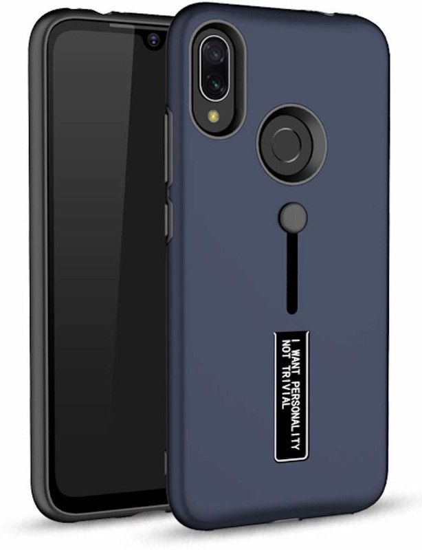 KWINE CASE Back Cover for Mi Redmi Note 7, Mi Redmi Note 7 Pro, Mi Redmi Note 7S  (Blue, Shock Proof, Pack of: 1)