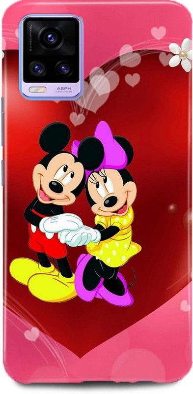 MP ARIES MOBILE COVER Back Cover for ViVO V21, V2050,MICKEY,MICKEY MOUSE,ART, CARTOON, TEDDY,DOLL  (Multicolor, Hard Case, Pack of: 1)