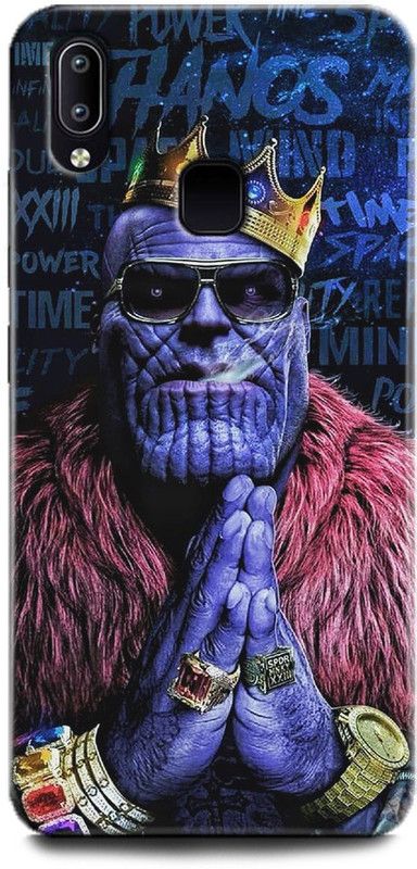 INDICRAFT Back Cover for Vivo Y91, Vivo 1811, Thanos, Printed  (Multicolor, Shock Proof, Pack of: 1)