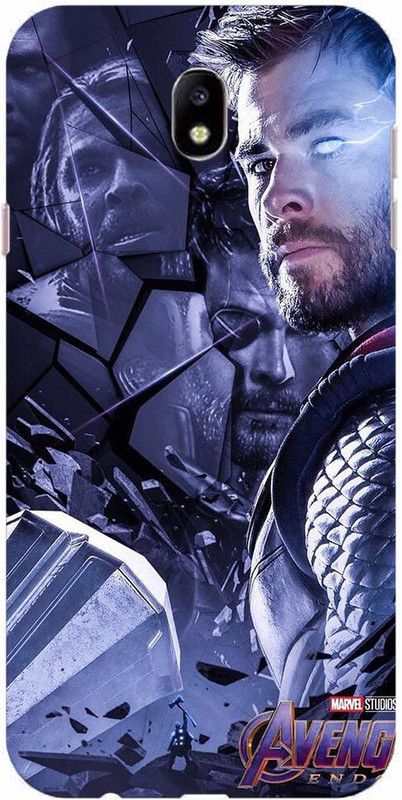 NDCOM Back Cover for Samsung Galaxy J7 Pro Avengers End Game Thor Printed  (Multicolor, Hard Case, Pack of: 1)