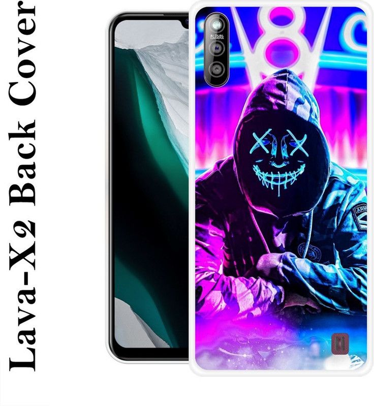 VITARO Back Cover for Lava X2  (Multicolor, Silicon, Pack of: 1)