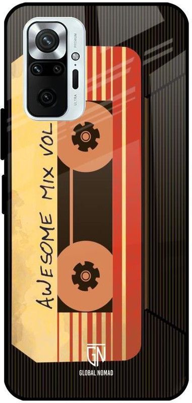 GLOBAL NOMAD Back Cover for Mi Redmi Note 10 Pro  (Multicolor, Grip Case, Silicon, Pack of: 1)
