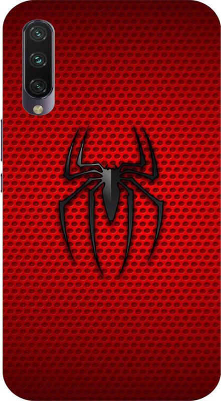 JSSIS Back Cover for Mi A3  (Red, Grip Case, Silicon)