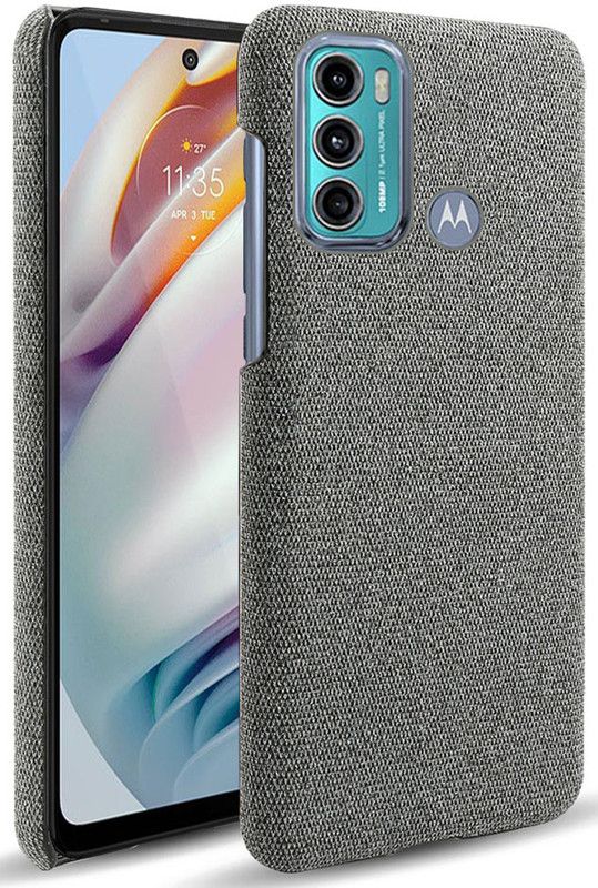 Kapa Back Cover for Motorola G60  (Grey, Shock Proof, Pack of: 1)