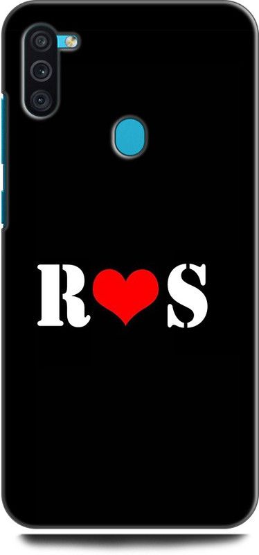 Afterglow Back Cover for SAMSUNG Galaxy M11 R S, R LOVES S, NAME, LETTER, ALPHABET, RS LOVE, HART  (Multicolor, Shock Proof, Pack of: 1)