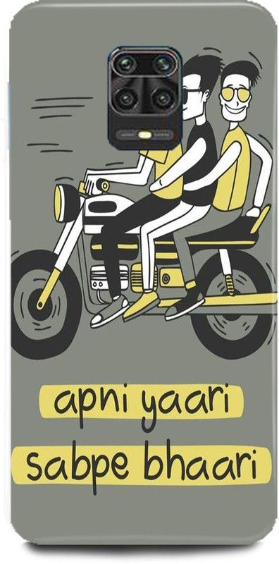 MRBE Back Cover for REDMI Note 9 Pro Max, KTM, BIKE, CUTE, LOVE, COUPLE, LOVERS, VALENTINE,R, RIDER, DUKE  (Multicolor, Hard Case, Pack of: 1)