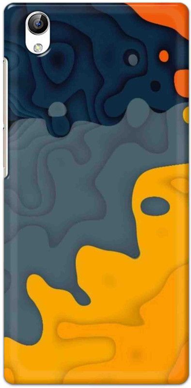 NDCOM Back Cover for VIVO Y51L Colorful Pattern Printed  (Multicolor, Hard Case, Pack of: 1)