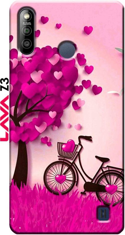 YornoSis Back Cover for Lava Z3 2513  (Multicolor, Dual Protection, Silicon, Pack of: 1)