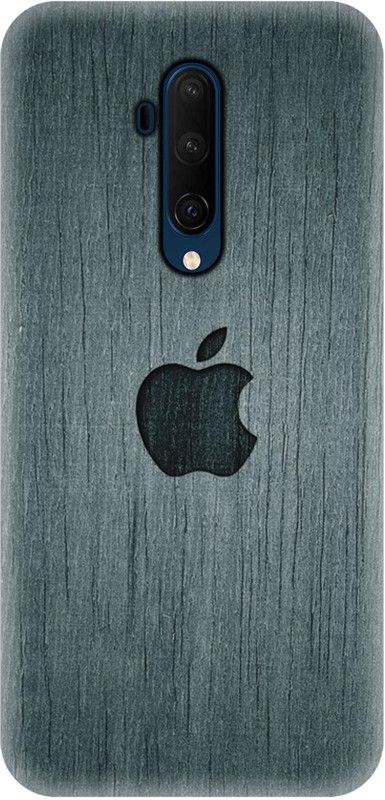 Smutty Back Cover for OnePlus 7T Pro - Apple Logo Print  (Multicolor, Hard Case, Pack of: 1)