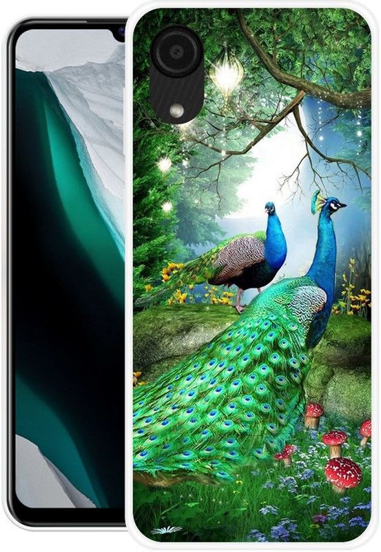 BAILAN Back Cover for Samsung Galaxy A03 Core  (Multicolor, Grip Case, Silicon)