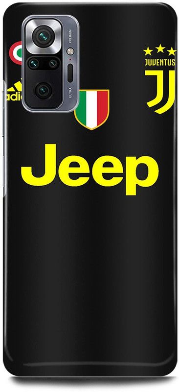JUGGA Back Cover for Redmi Note 10 Pro Max, JEEP, JUVENTUS, TEAM  (Black, Hard Case, Pack of: 1)