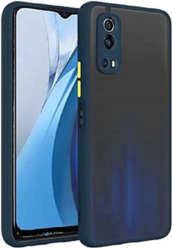ASMANTIC Back Cover for Oneplus Nord 2 5G  (Blue, Pack of: 1)