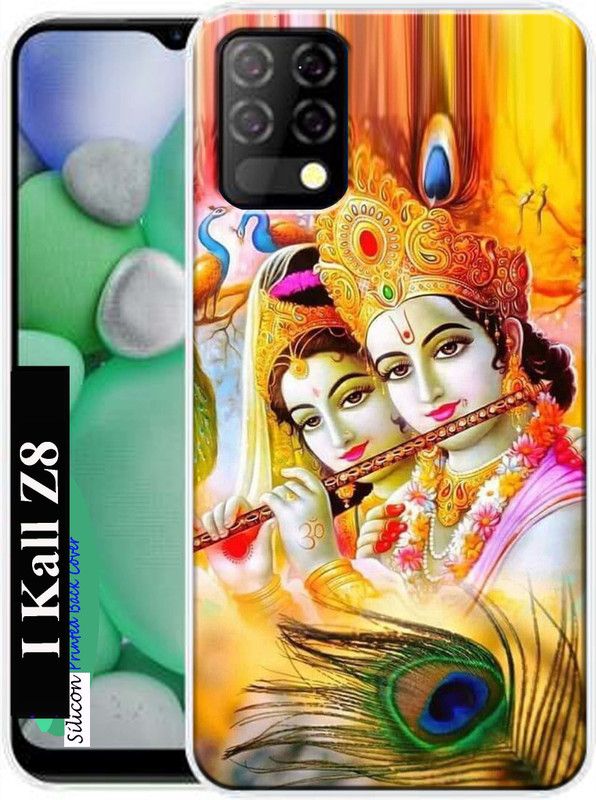 CUTECASE Back Cover for I Kall Z8, I Kall Z8 Back Cover  (Multicolor, Dual Protection, Silicon)