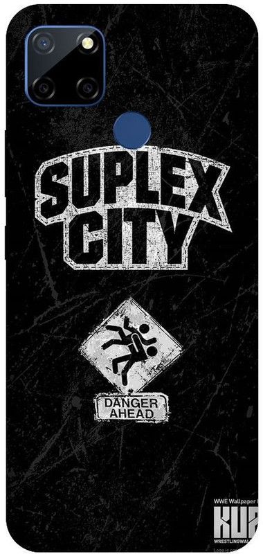 URCHIN Back Cover for Redmi 9C suplex city, brock lesner, wwe, fighter, wrestler  (Multicolor, Shock Proof, Pack of: 1)