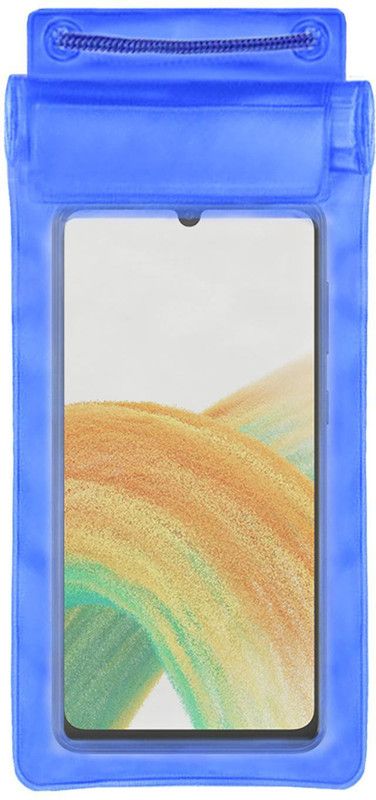 ACM Pouch for Samsung Galaxy A33  (Blue, Waterproof, Silicon, Pack of: 1)