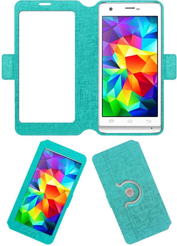 ACM Flip Cover for Karbonn Titanium S3  (Blue, Cases with Holder, Pack of: 1)