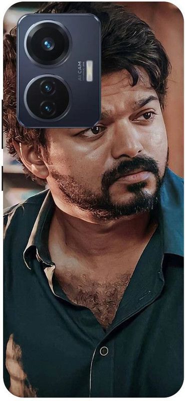 THE NARAYANA COLLECTIONS Back Cover for VIVO T1 44W- V2153-VIJAY,MASTER,TAMIL,SOUTH,HERO  (Multicolor, Hard Case, Pack of: 1)