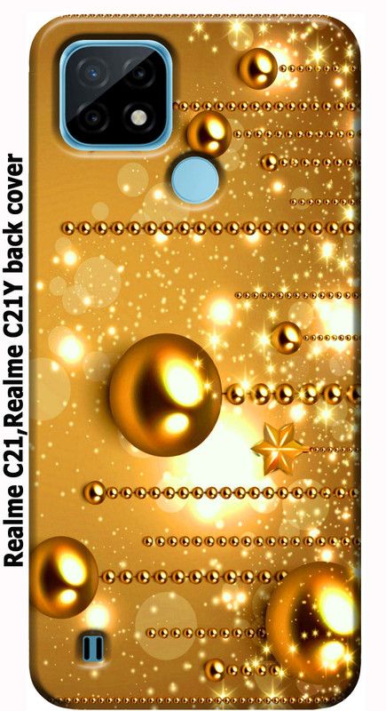 Lesend Back Cover for realme C21Y  (Multicolor, Dual Protection, Silicon, Pack of: 1)
