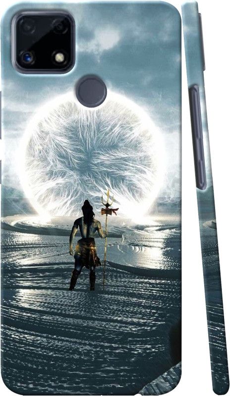 GOLKI COVERS Back Cover for realme C25  (Multicolor, Dual Protection, Pack of: 1)