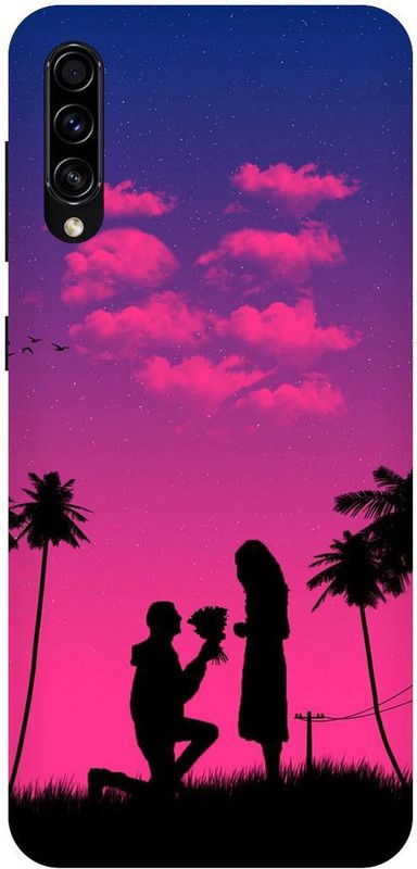THESTONEWELL Back Cover for SAMSUNG A70S INDIAN LOVER GIRL AND BOY  (Multicolor, Waterproof, Pack of: 1)