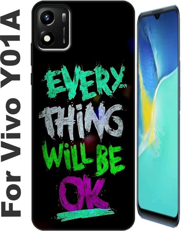 RDcon Back Cover for Vivo Y01A 2755  (Maroon, Flexible, Silicon, Pack of: 1)