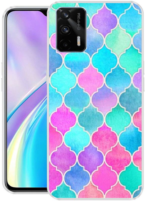 SHIVANTA Back Cover for Realme GT 5G  (Multicolor, Grip Case, Silicon, Pack of: 1)