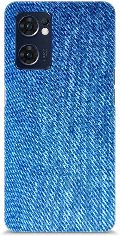 Mast Kalandar Back Cover for OPPO Reno7 5G  (Blue, Hard Case)