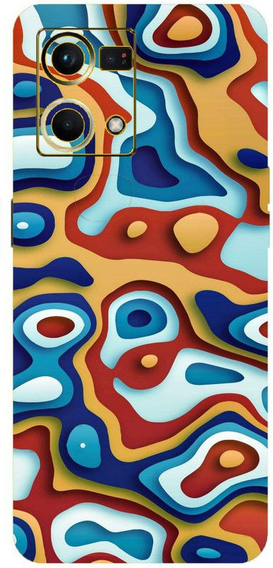 Zootkart Oppo F21 Pro 5G Mobile Skin  (Multicolor)