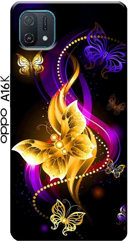 Rockerspot Back Cover for Oppo A16K 2581  (Multicolor, 3D Case, Silicon, Pack of: 1)